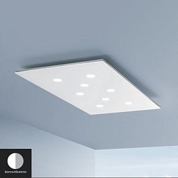 Pop Icone Потолочный светильник прямоугольный Aluminium, White i-c-0396