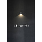 232435 SLV BIG QUAD WL anthracite 3000K IP44 110° настенный бра — фото 4