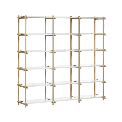 AB029-D231-AB63 Hay Woody Shelf High, белый
