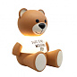 0883600 Kartell Toy TL Teddy bear фигурный светильник белый; тёмный нейтральный — фото 2