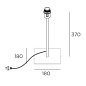 10-8350-05-82 Leds C4 Metrica черный