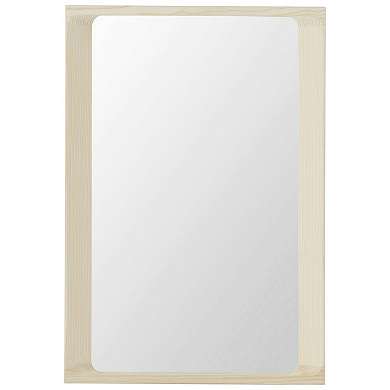 настенное зеркало деревянное ель 55x80 см