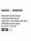 9080252 NAZIO Novaluce светильник LED E27 1x12W 230V IP20