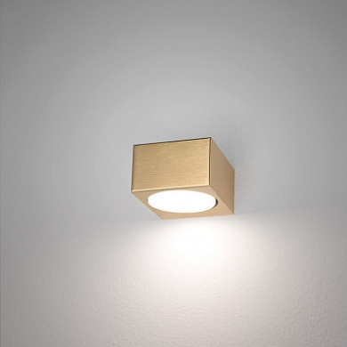 04101OSXXXXXX Elesi luce Dado AP S современный настенный светильник в форме куба золотой