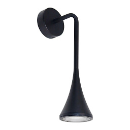 A2367AL-1BK Arte Lamp BRONN уличный настенный светильник с изогнутым кронштейном