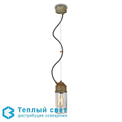 Darsili 3396 - Pendant lamp - Moretti Luce aged-brass-copper-coloured
