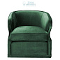 111938 Chair Dorset roche green velvet  Eichholtz