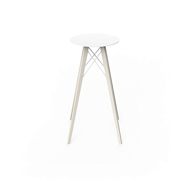Faz wood high table ø50x105 стол, Vondom