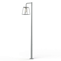Lampiok 4 N° 4; Satin-finish cylindrical Built-in LED 3000°K warm white 36W; Silk grey