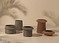 Bulbi Круглая садовая ваза из цемента ручной работы Ethimo