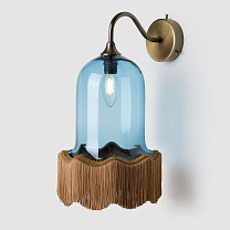 Vintage Bell Wall Light аква