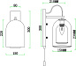 A7015AP-1BK Arte Lamp Paio бра E14 1х60W — фото 2
