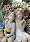 1008506 Lladro Secrets In The Park фарфоровая композиция с детьми, играющими в парке — фото 2