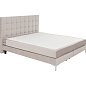 86088 Кровать с пружинным матрасом Benito Star Cream 160x200см Kare Design