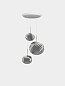 Подвесная система Tom Dixon Whirl Trio-Round — фото 1