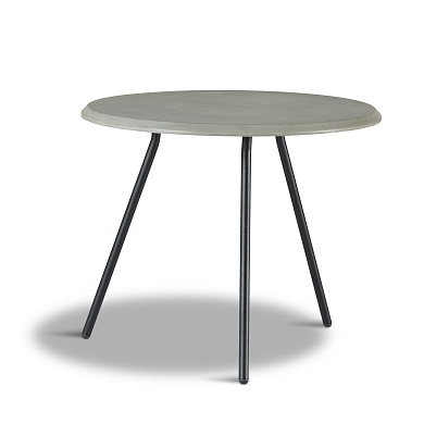 Soround coffee table Concrete O60xH49  Woud, кофейный столик