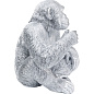 53042 Деко Статуэтка Baby Ape Silver 53см Kare Design