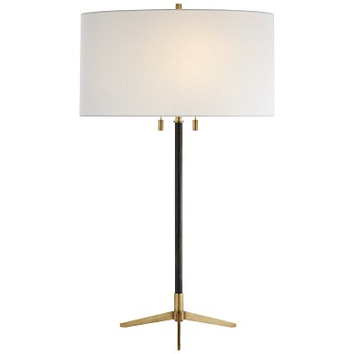 Настольная лампа Visual Comfort Caron, бронза и латунь TOB3194BZ/HAB-L