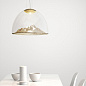 SPMOUNTAGRCRLED Axolight Mountain View SP LED люстра дизайнерская хром; серый — фото 1