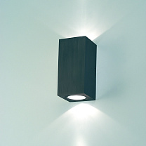 Cube 2L 2x GU10/Led-230V-alu