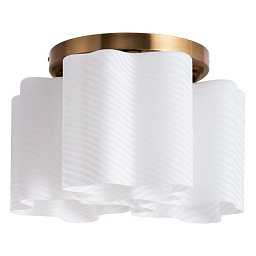 A3459PL-3AB Arte Lamp SERENATA потолочная люстра с тремя плафонами из стекла
