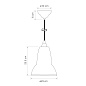 Original 1227 Midi Linen White Anglepoise, подвесной светильник — фото 2