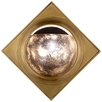 Venice Sconce полированная старая латунь с античным зеркалом