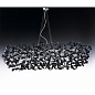 Metal Lux Astro SP rettangolare прямоугольная современная люстра хром; чёрный 206.540.03 — фото 1