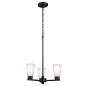 Stamos 18" 3 Light Chandelier Black люстра 52435BK Kichler — фото 4