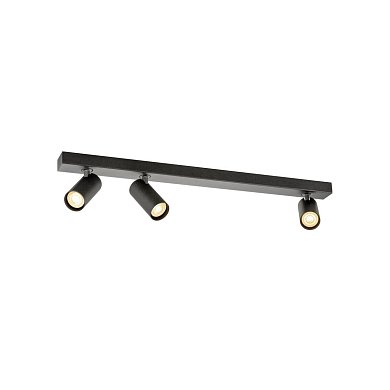Накладной потолочный светильник SLV ENOLA 2.0 S, 3 спота, удлиненный, GU10 MINI PAR11, 3×5 Вт, длина 600 мм