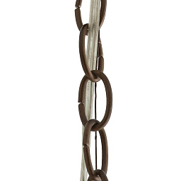CHN-942 Arteriors 3inch цепь из тёмной латуни с выразительной патиной