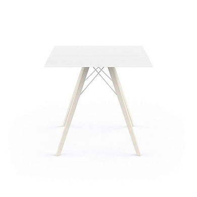 Faz wood dining table 80x80x74 стол, Vondom