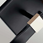 Настенный светильник Marette Kichler KL-MARETTE1-BK черный и никель — фото 2