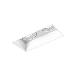 STRANGE petit 2.0 LED Signal White Wever Ducre Strange встраиваемый потолочный светильник двойной белый