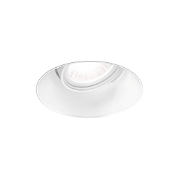 184861W5 Wever Ducre Deep Adjust Trimless встраиваемый потолочный светильник с белым корпусом, LED 3000K