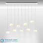 Gregg media подвесной светильник Foscarini 168007E-10 — фото 3