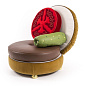 SE16010 Seletti HOT DOG &amp; BURGER Стул 89 см - Базовая версия — фото 1