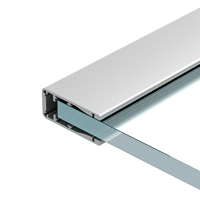 015477 Arlight Профиль ALU-HANDRAIL-2000 FOR GLASS 17.5