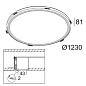 20730 9301 Delta Light SUPER-OH 120 SBL TRIMLESS DIM1 Встраиваемый точечный светильник — фото 1