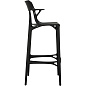 05889NE Kartell AI Барный стул AI, переработанный, 75 см, черный — фото 2