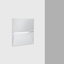 Walky Square optic assembly 180x180mm – AL optic – Warm White – 220÷240Vac - Permanent Emergency 6.3W 506lm - 3000K - On/off