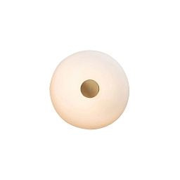 F442165550OOLE Fontana Arte Tropico настенный светильник с гладким округлым плафоном светлого оттенка
