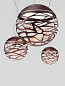 14123 3500 Lodes Kelly SUSPENSION MEDIUM SPHERE ø 50CM COPPERY BRONZE CE Одинарный подвес бронзовый — фото 5