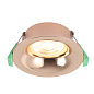 CLT 004C1 GO Crystal lux Levio Светильник встраиваемый GU10 50W — фото 2
