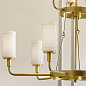Vetivene 9 Light Chandelier Natural Brass люстра 52452NBR Kichler — фото 1