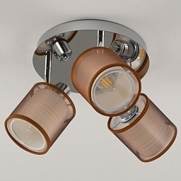 V10627-3C Moderli Room потолочный светильник с одним плафоном цилиндрической формы хром