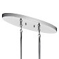Pytel 7 Light Linear Chandelier Chrome люстра 52023CH Kichler — фото 3