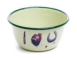wears Toiletpaper Сервировочная чаша из эмалированного металла Seletti PID403222