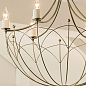 Topiary 6 Light Chandelier Matte White and Character Bronze люстра 52462CHZ Kichler — фото 1
