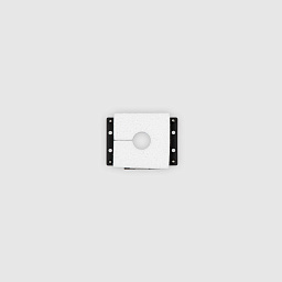 Монтажный комплект Kreon In-Line 60, для монтажа с обратной стороны KR707180